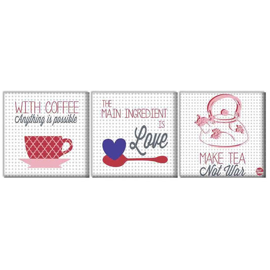 Wall Art Decor Panel For Home - Coffee Nutcase