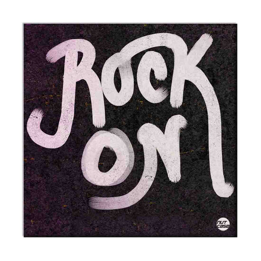 Wall Art Panel For Home Decor -  Rock On Nutcase