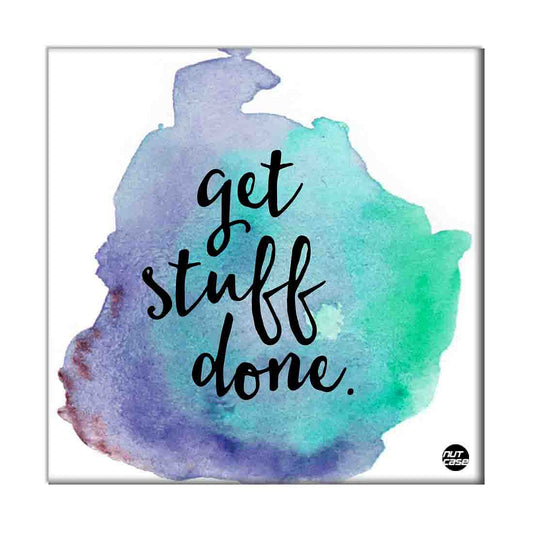 Wall Art Decor Panel For Home - Get Stuff Done Nutcase