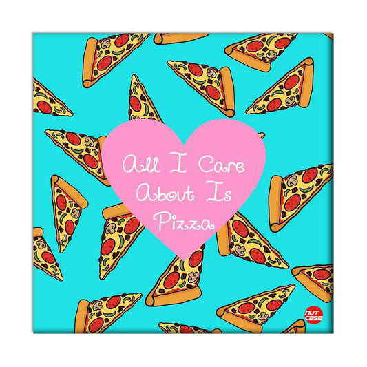 Wall Art Decor Panel For Home - All About Pizza Nutcase