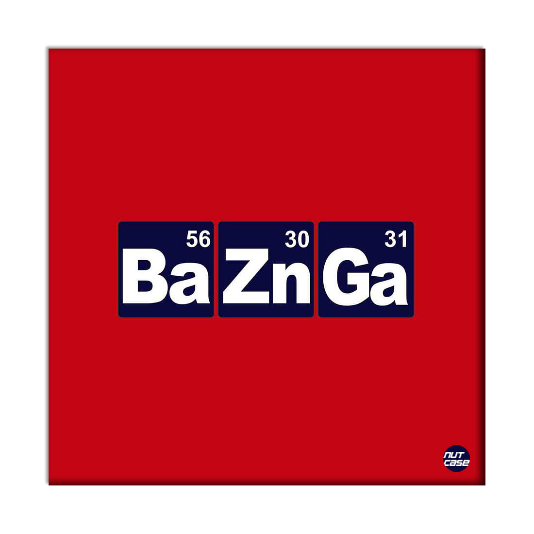 Wall Art Decor Panel For Home - Bazinga Nutcase