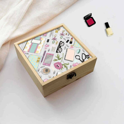 Jewellery Box Wooden Jewelry Organizer -  Fashion Style Nutcase