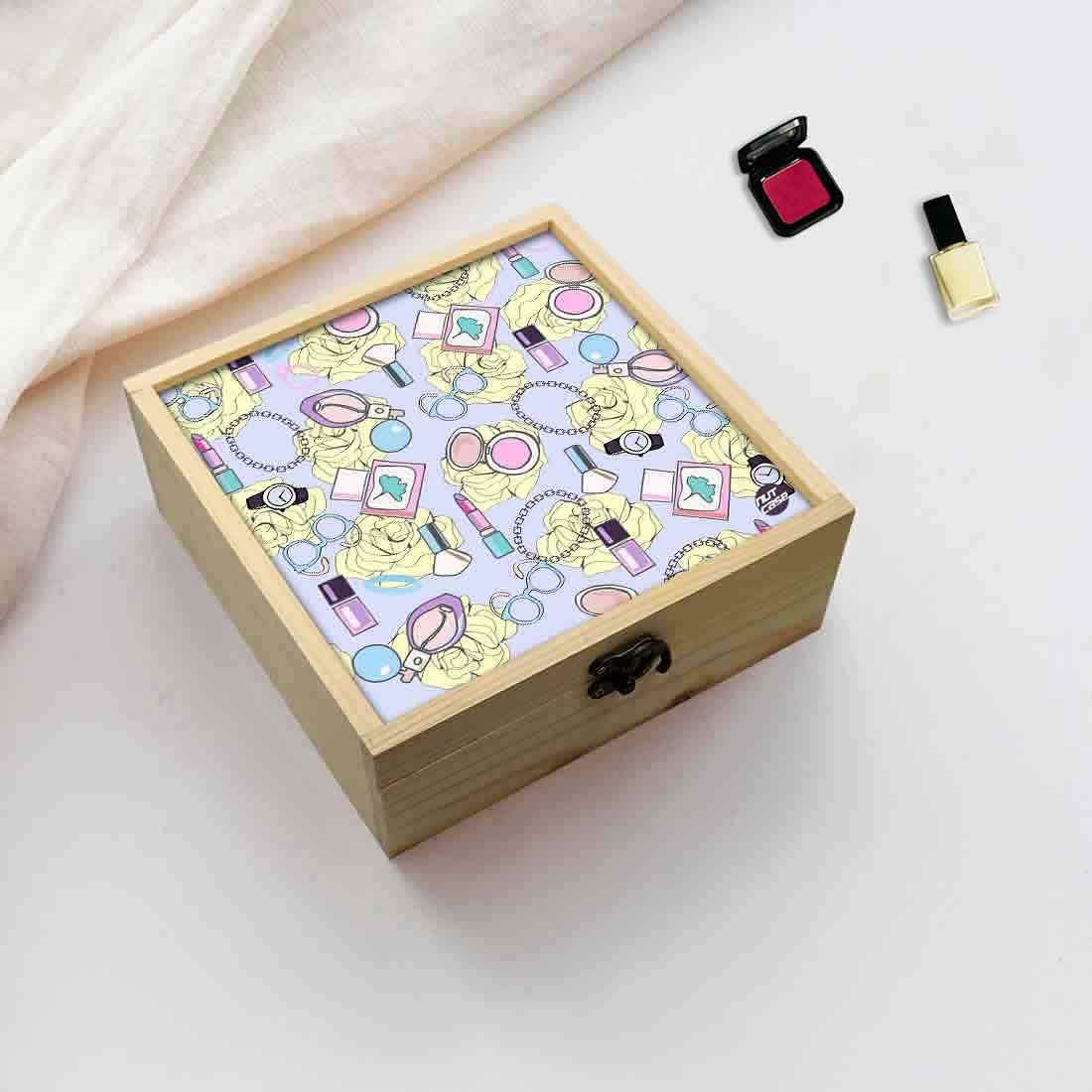 Jewellery Box Wooden Jewelry Organizer -  Fashion Nutcase