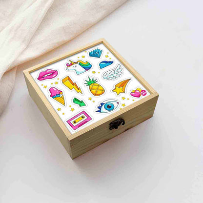 Jewellery Box Wooden Jewelry Organizer -  Kids Design Nutcase