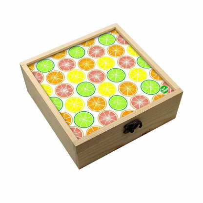 Jewellery Box Makepup Organizer -  Colorful Lemon Nutcase