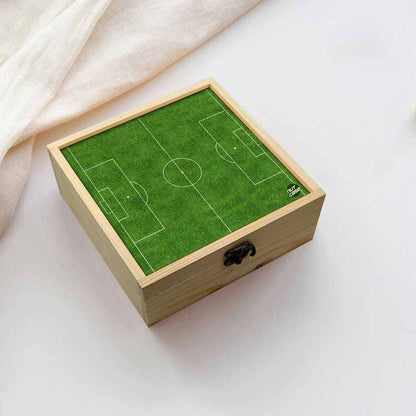 Jewellery Box Makepup Organizer -  Football Field Nutcase