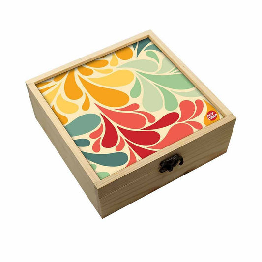 Jewellery Box Makepup Organizer -  Vintage Flower Nutcase