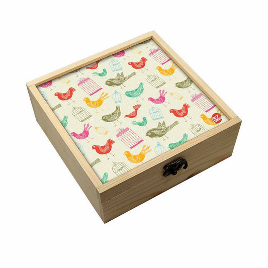 Jewellery Box Makepup Organizer -  Bird Chicken Cage Nutcase
