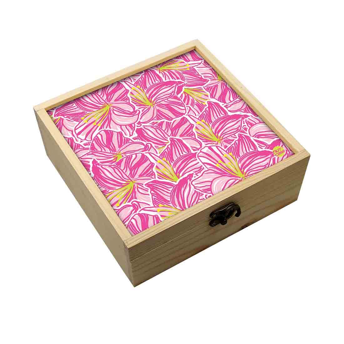 Jewellery Box Makepup Organizer -  Pink Nutcase