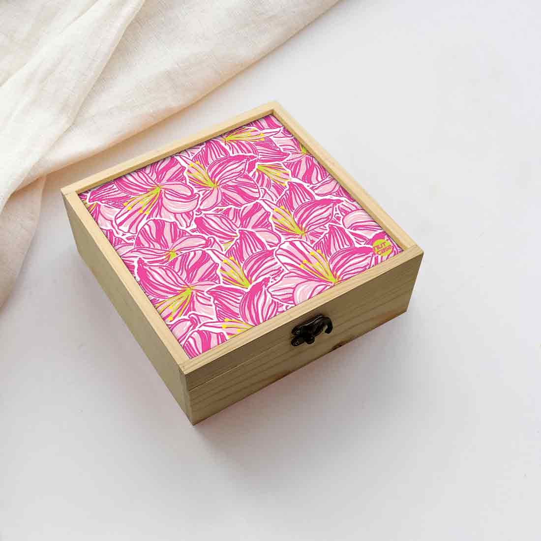 Jewellery Box Makepup Organizer -  Pink Nutcase