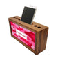 Custom Wooden desk drawer organizer - Pink Camo Nutcase