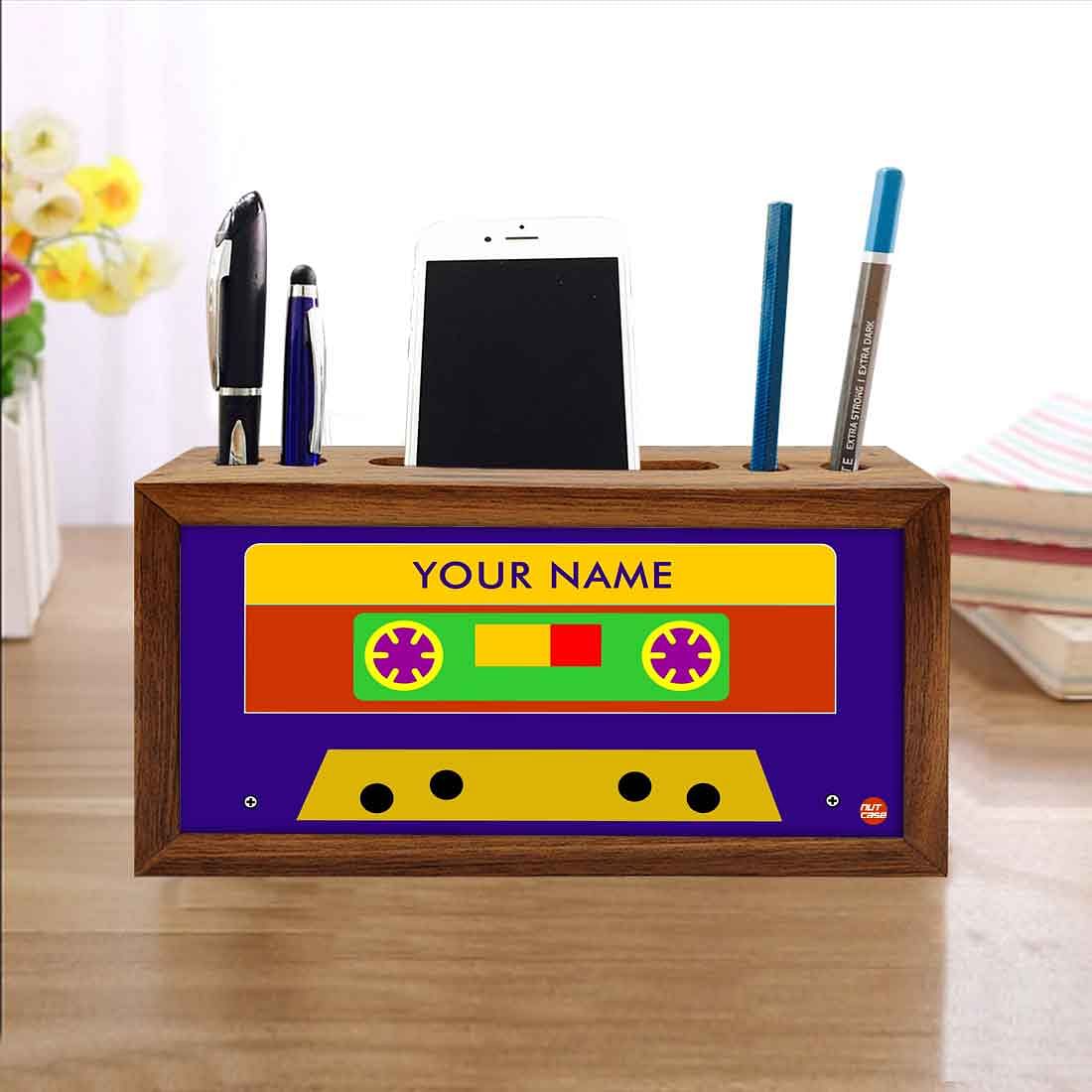 Customized Small Wooden drawers for desk - Cassette Nutcase