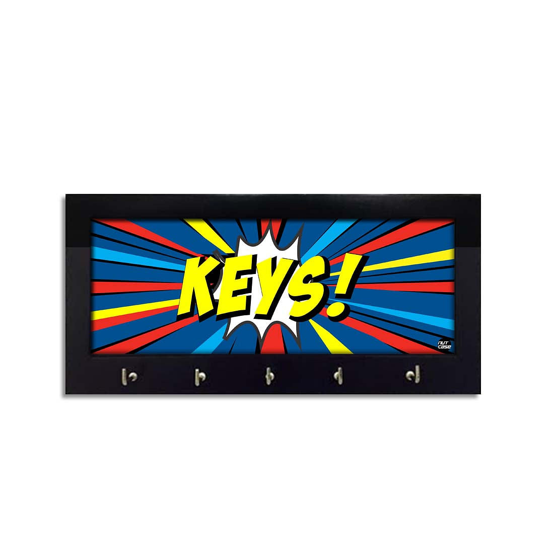 Modern Key Holder for Wall Keys Hanger -  KEYS Nutcase