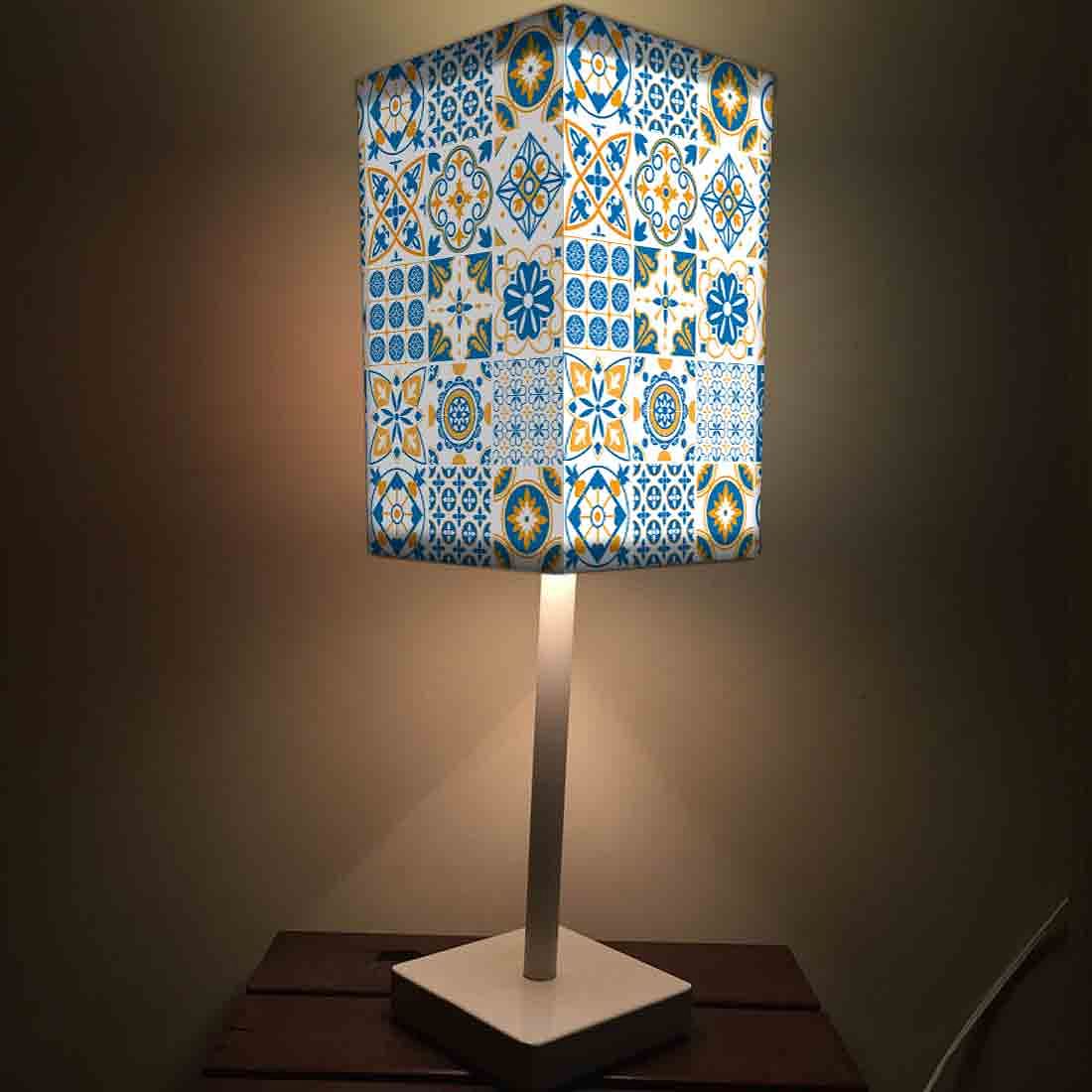 Bed Side Lamps with Fabric Shade For Living Room Nutcase