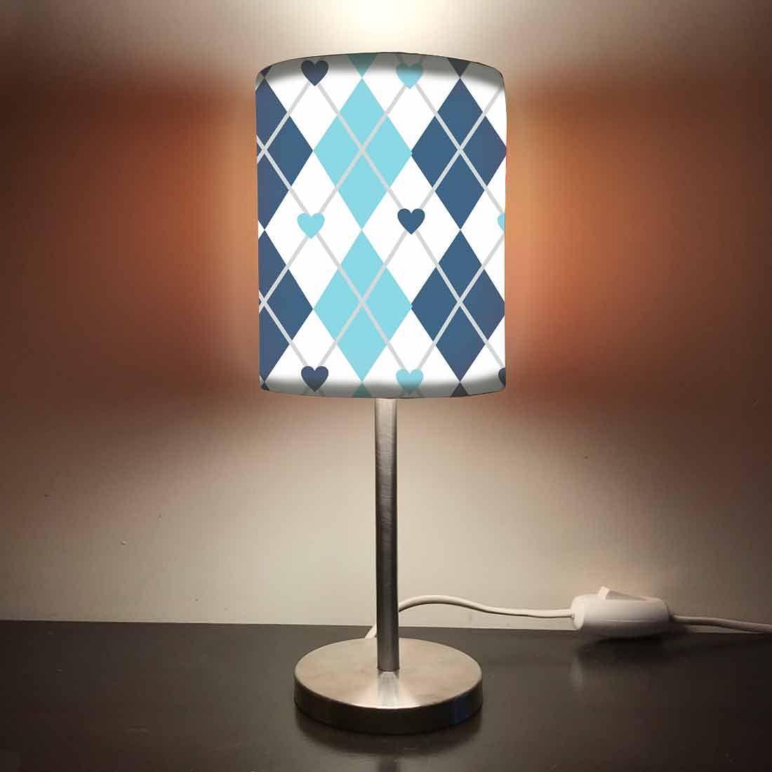 Modern KIds Lamps for Study Room - Blue Heart 0011 Nutcase