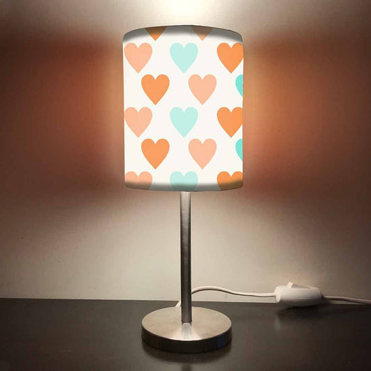 Night Light Lamps for Kids Bedroom - Orange Heart 0016 Nutcase
