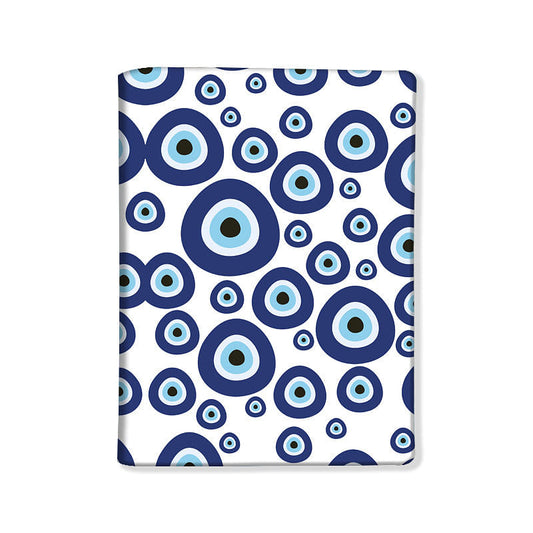 Passport Cover Travel Wallet Holder -Evil Eye Stones Nutcase