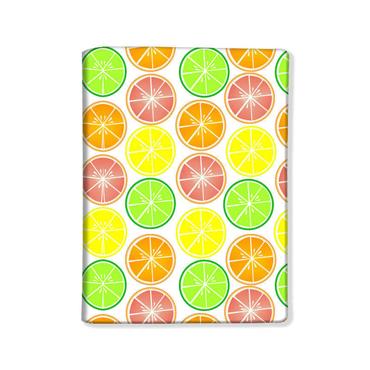 Passport Cover Travel Wallet Holder -Lemons Nutcase