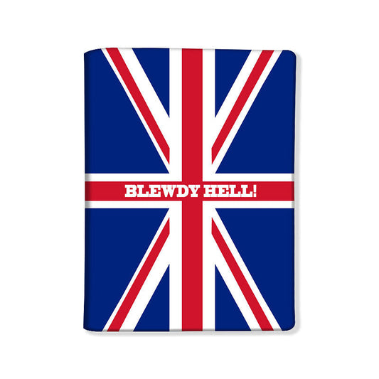 Passport Cover Travel Wallet Holder -Blewdy Hell Nutcase