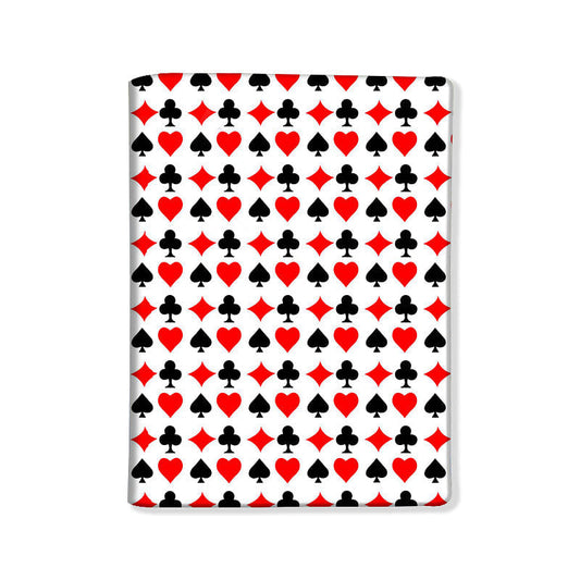 Passport Cover Travel Wallet Holder -Play Cards Heart And Ace Nutcase