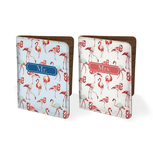 Mr and Mrs Passport Covers Couple Travel Wallet Case Holder Nutcase