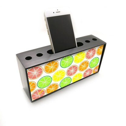 Pen Mobile Stand Holder Desk Organizer - Lemons Nutcase