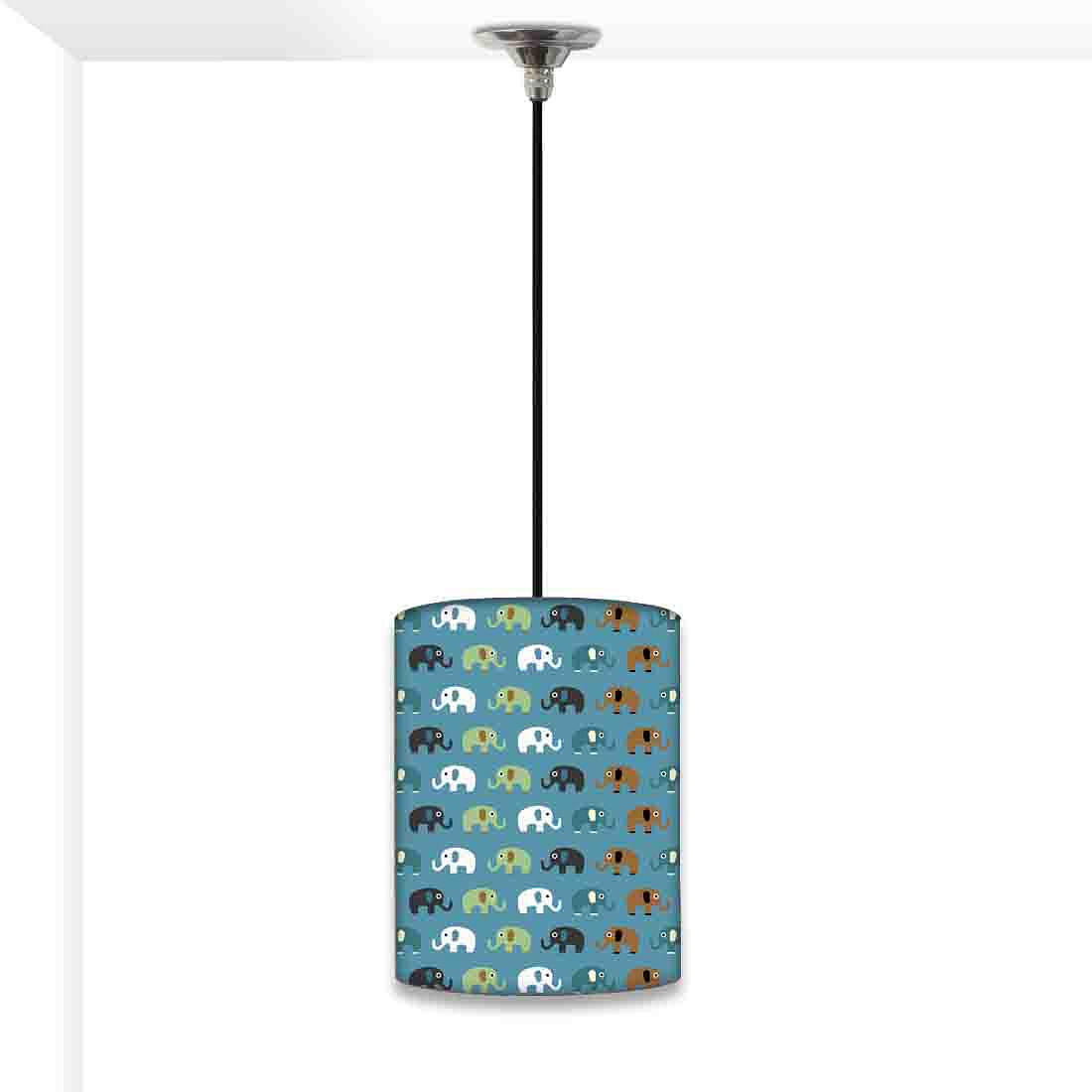 Best Children's Pendant Lamp - Elephant Everywhere Nutcase