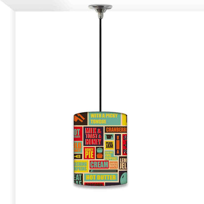 Designer Outdoor Pendant Lamp - American Breakfast Nutcase