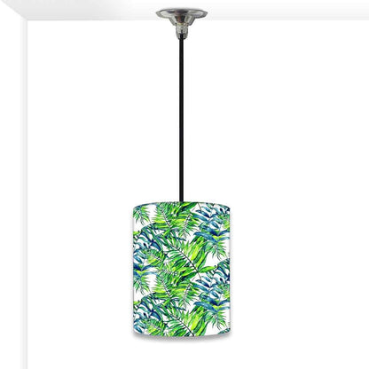 Ceiling Hanging Pendant Lamp Shade - Green Leaf Nutcase