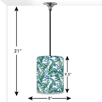 Ceiling Hanging Pendant Lamp Shade - Tropical Leaf Nutcase