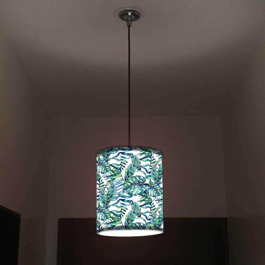 Ceiling Hanging Pendant Lamp Shade - Tropical Leaf Nutcase