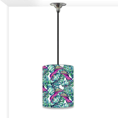 Ceiling Hanging Pendant Lamp Shade - Monstera Tropical Leaf Nutcase