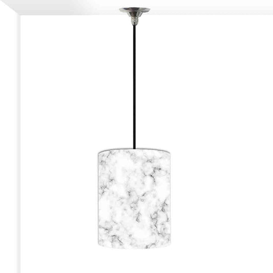 Ceiling Hanging Pendant Lamp Shade - White Black Marble Pastle Nutcase