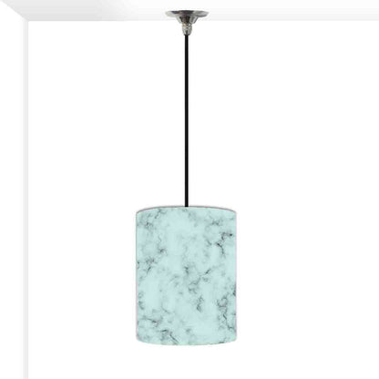 Ceiling Hanging Pendant Lamp Shade - Green Color Designer Marble Pastle Nutcase