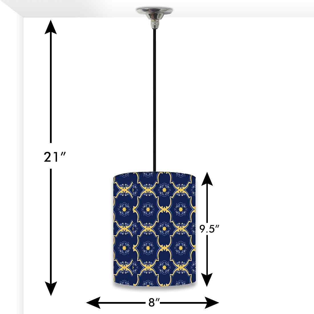 Ceiling Hanging Pendant Lamp Shade - Spanish Pattern Nutcase