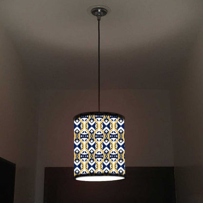 Ceiling Hanging Pendant Lamp Shade - Spanish Tiles Pattern Nutcase