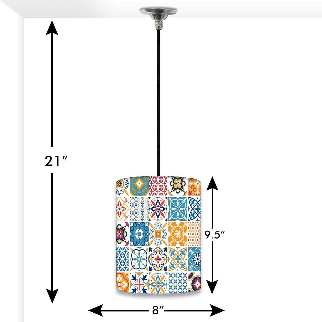 Ceiling Hanging Pendant Lamp Shade - Seńora del Prado Nutcase