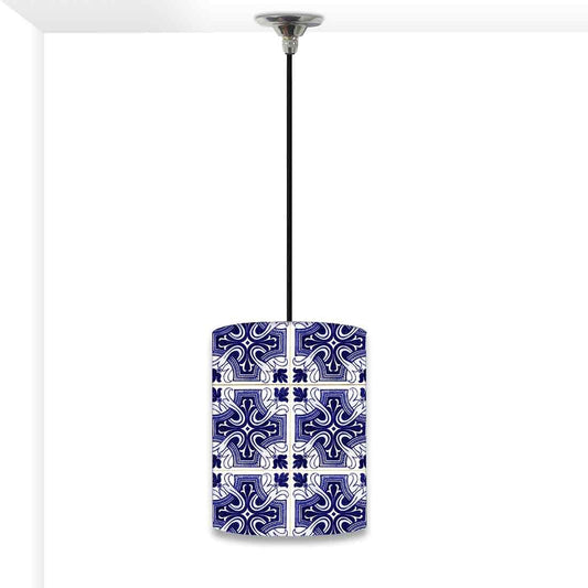 Ceiling Hanging Pendant Lamp Shade - Blue Lace Nutcase