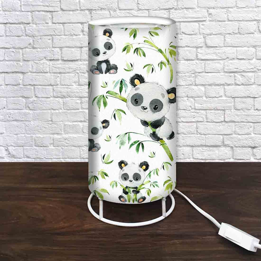 Nutcase Designer Table Floor Lamp for Living Drawing Room Bedroom - Cute Panda Nutcase