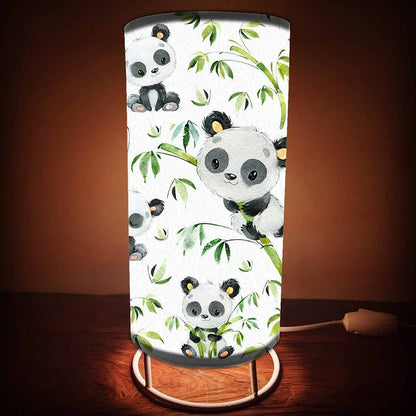 Nutcase Designer Table Floor Lamp for Living Drawing Room Bedroom - Cute Panda Nutcase