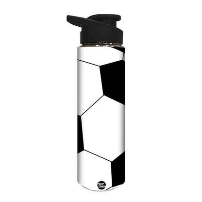 Steel Sports Water Bottle for Boys - Football Nutcase