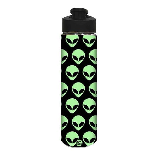 Stainless Steel Water Bottle -  Alien Nutcase