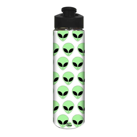 Designer Stainless Steel Sipper Bottle -  Alien Skull Nutcase