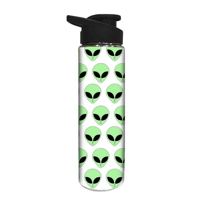 Designer Stainless Steel Sipper Bottle -  Alien Skull Nutcase