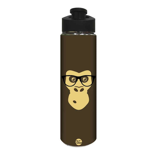 Stainless Steel Water Bottle -  Cute Monkey Nutcase