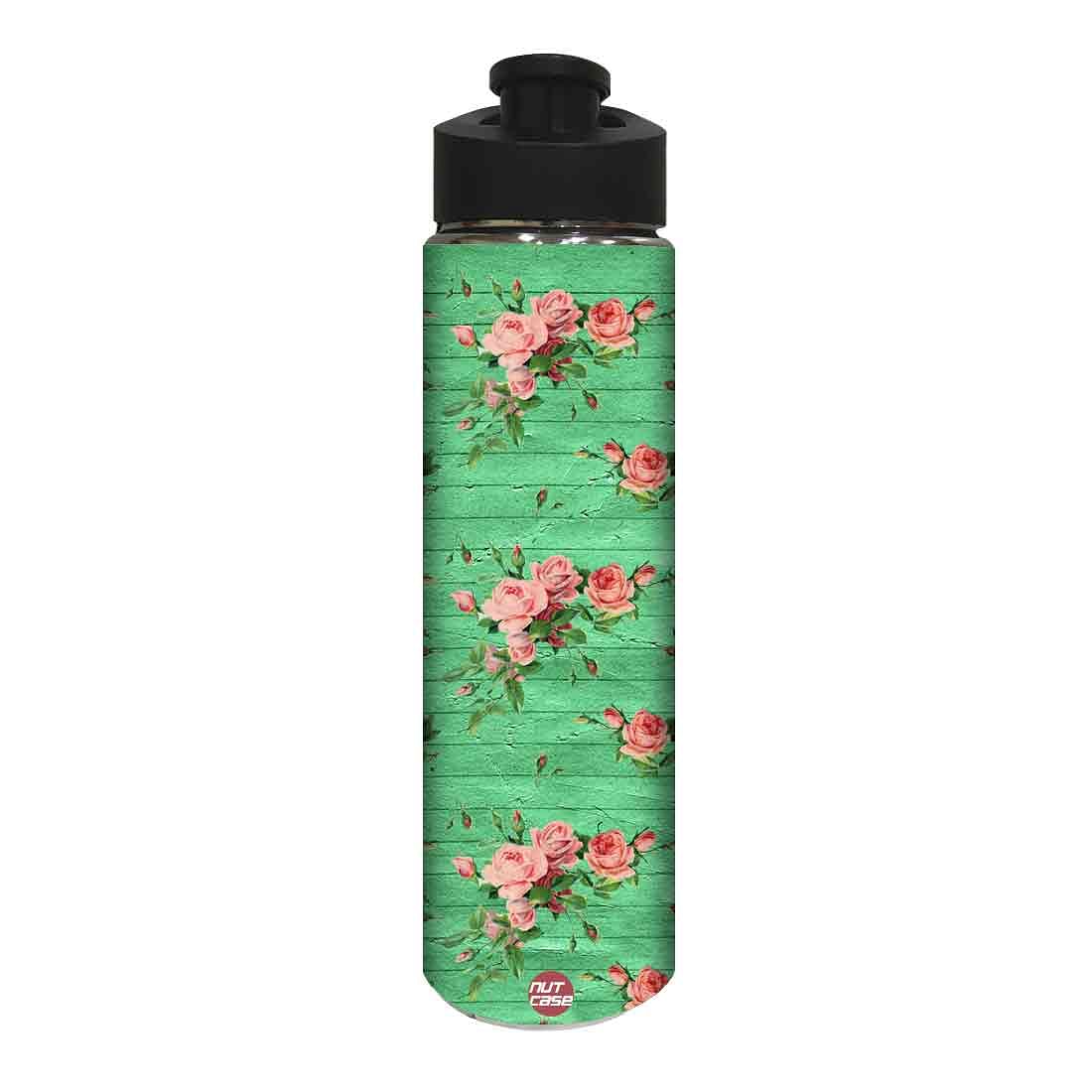 Water Bottle for Kids -  Floral Designer Nutcase