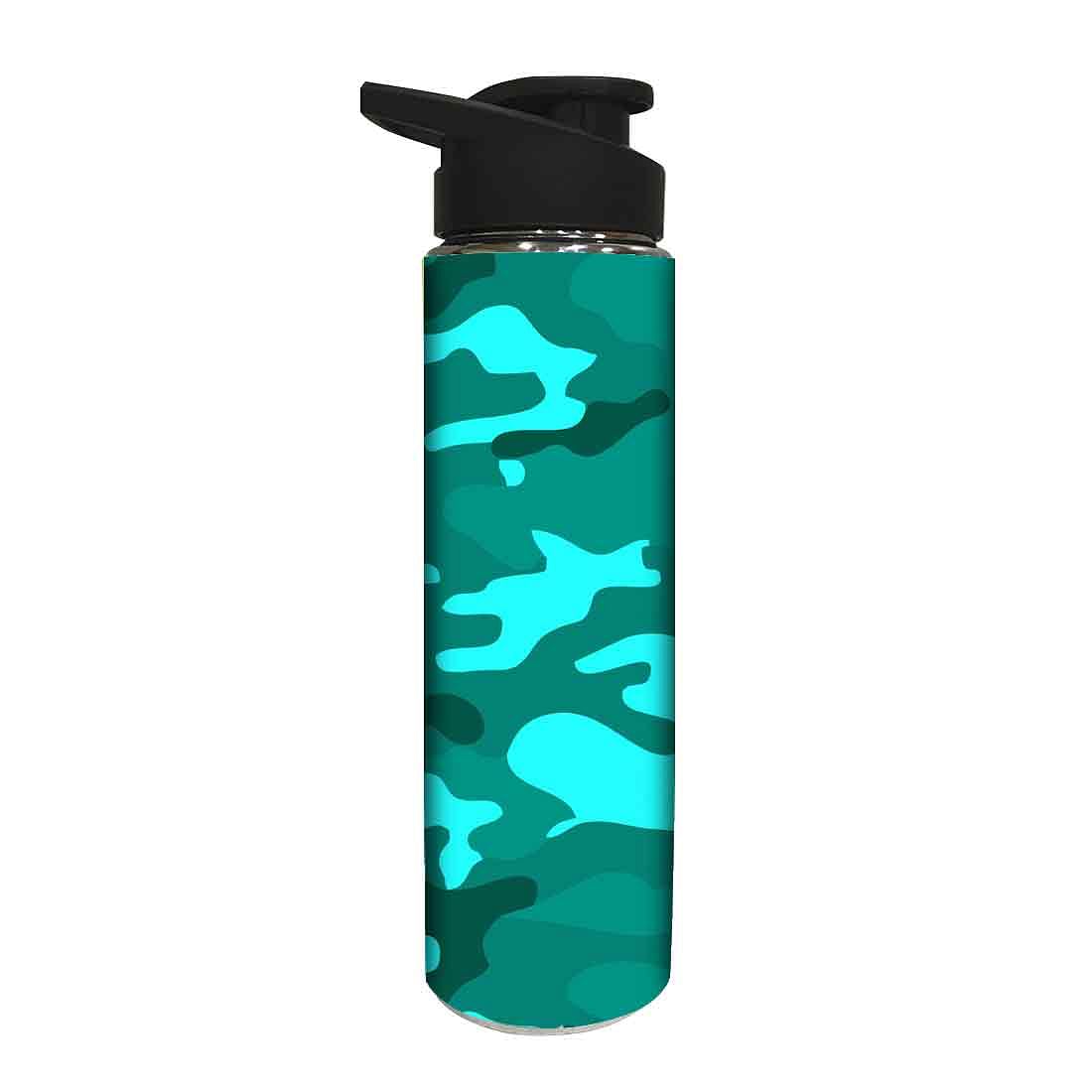 Stainless Steel Sipper Bottle -  Green Army Nutcase