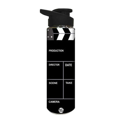 Designer Stainless Steel Water Bottle -  Filmy Nutcase