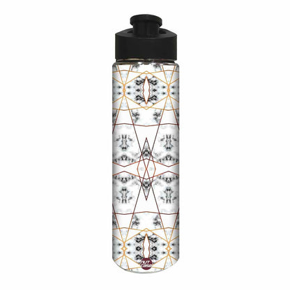 Stainless Steel Water Bottle -  Black and White Marble Nutcase