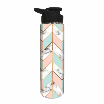 Designer Sipper Cycling Water Bottle for Kids - Marble Nutcase